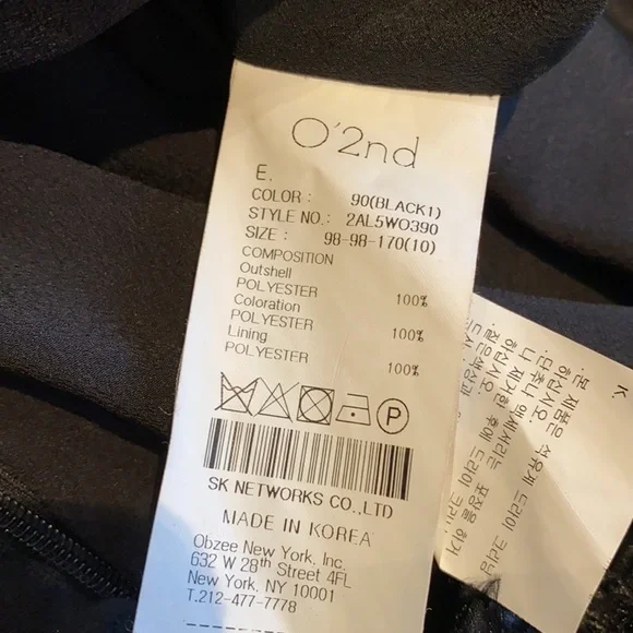 O’2nd x Barney’s Coop black cocktail dress 10 - Picture 9 of 11